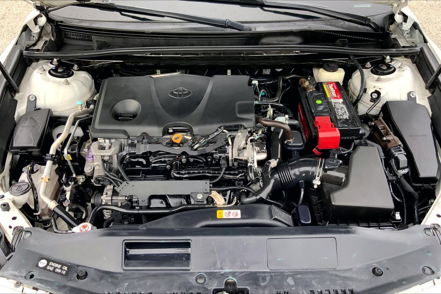 2018 Toyota Camry XSE Wind Chill Pearl at Beck & Masten Kia
