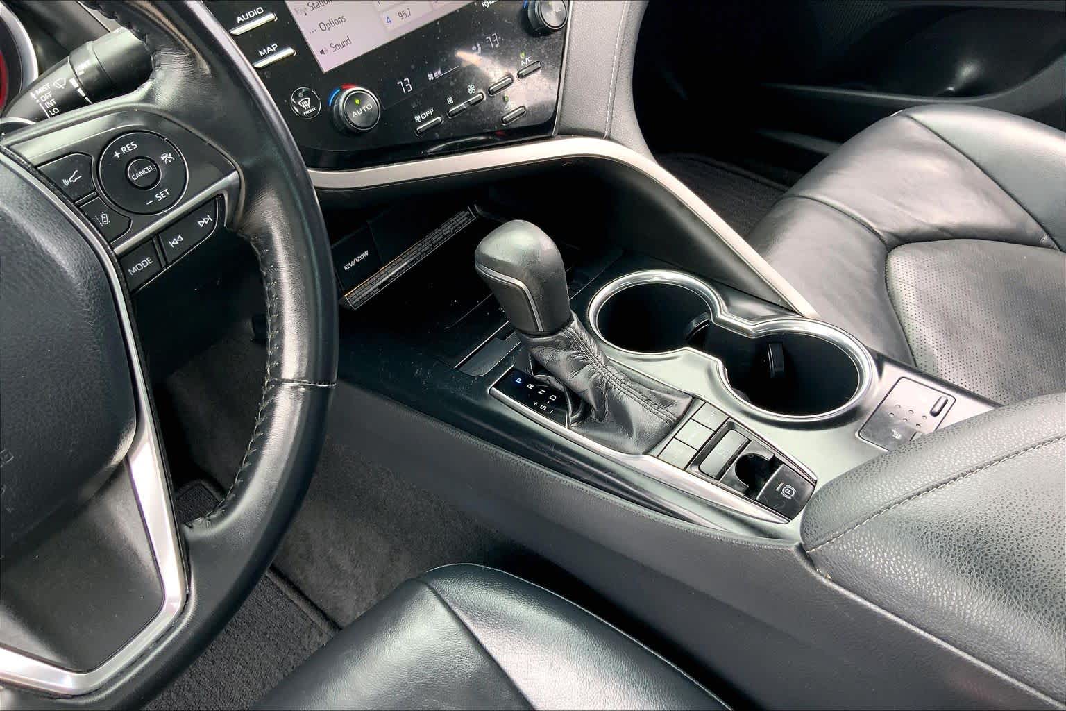 2019 Toyota Camry XSE Wind Chill Pearl at Group 1 Toyota Southwest