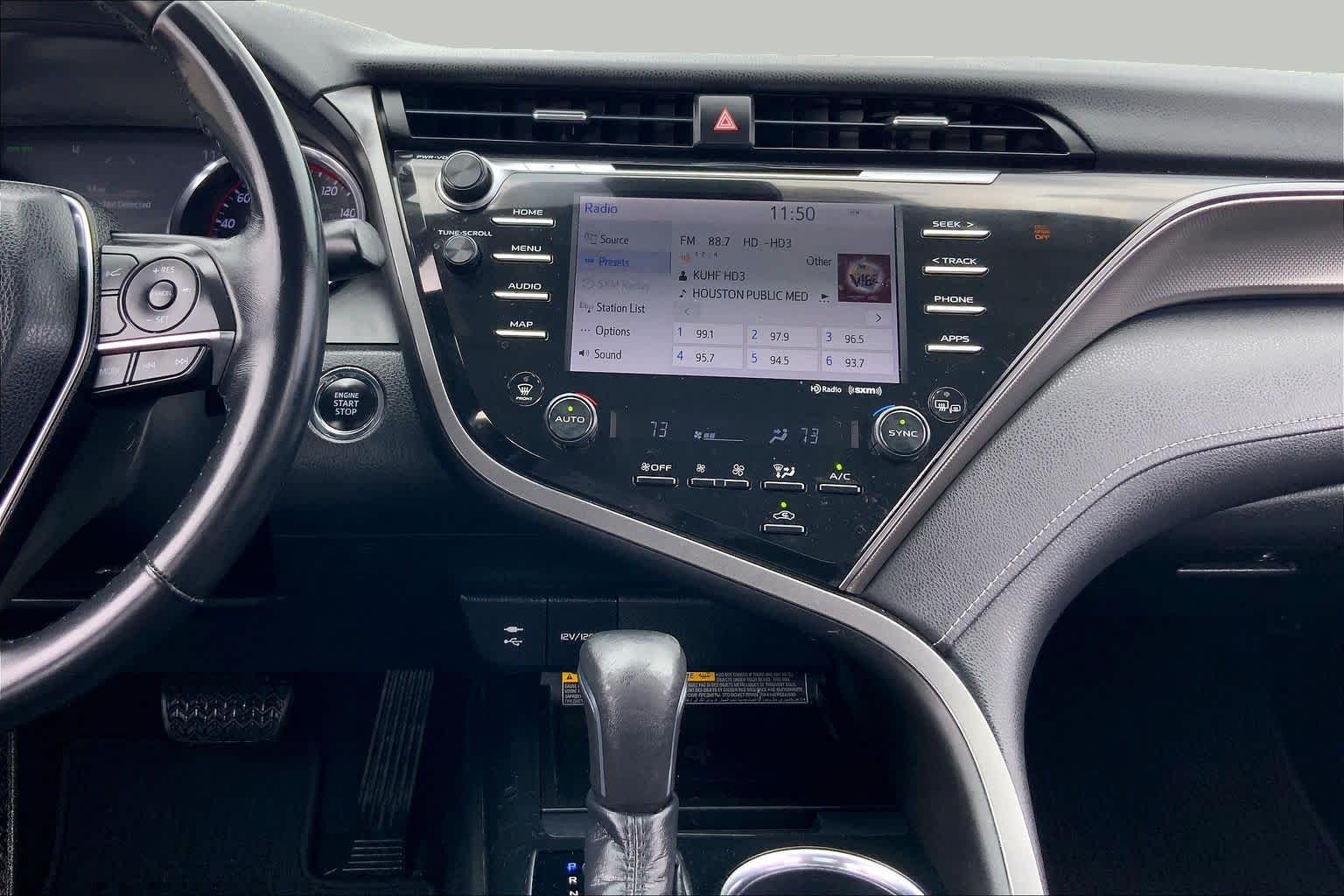 2019 Toyota Camry XSE Wind Chill Pearl at Group 1 Toyota Southwest