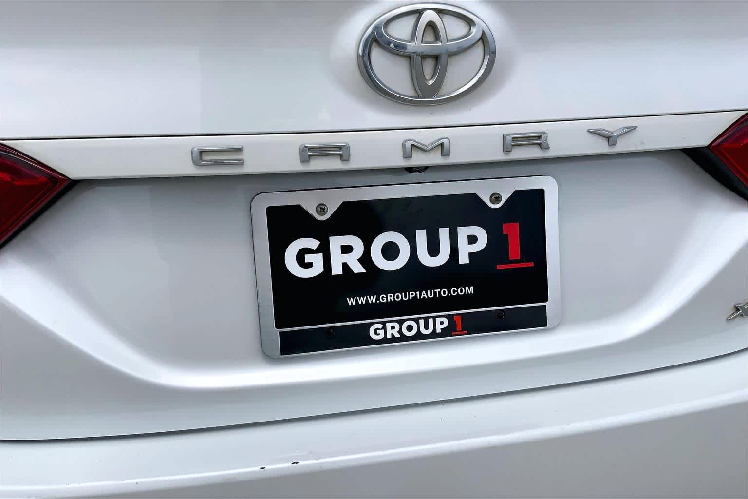 2019 Toyota Camry XSE Wind Chill Pearl at Group 1 Toyota Southwest