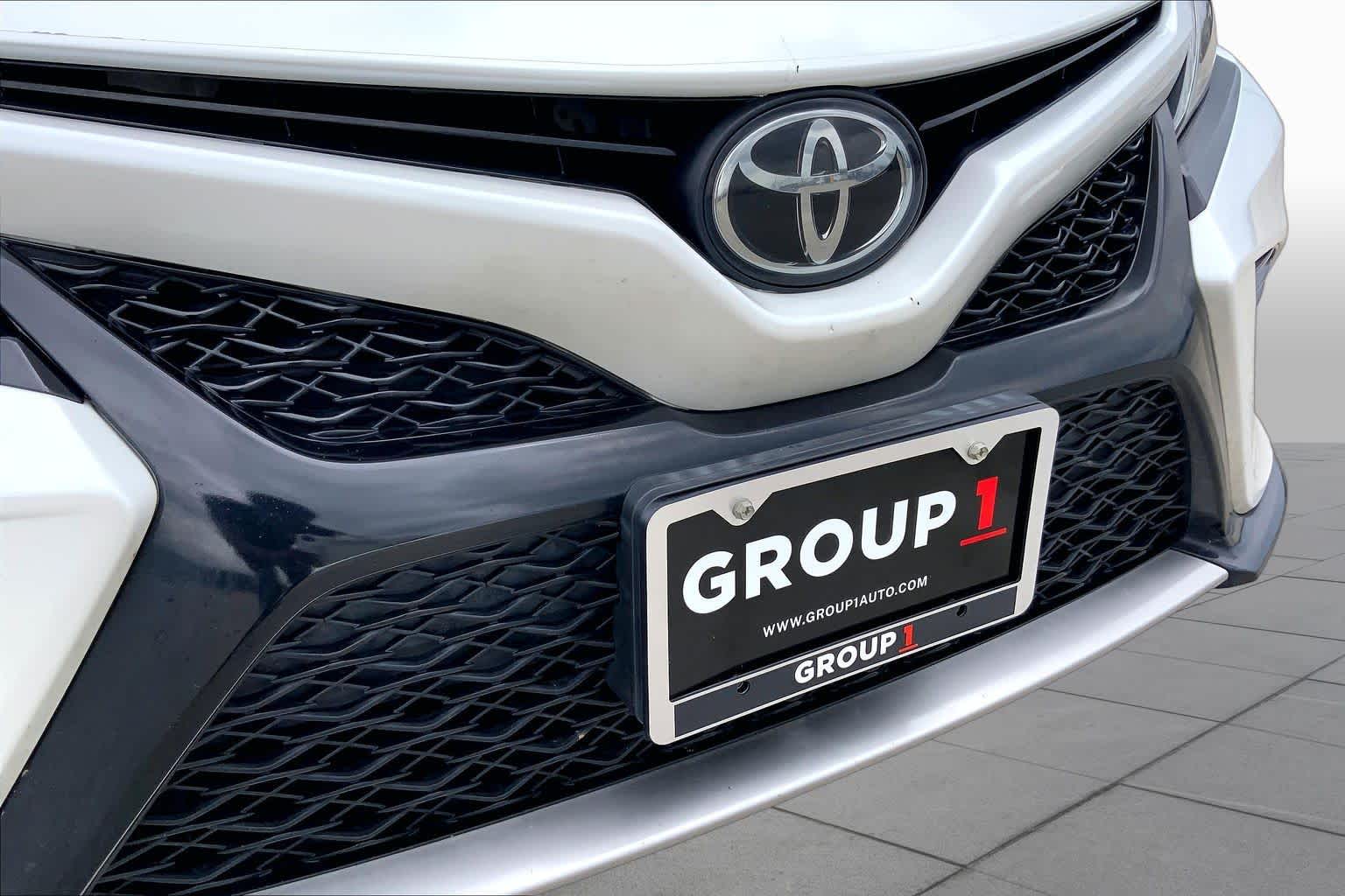 2019 Toyota Camry XSE Wind Chill Pearl at Group 1 Toyota Southwest
