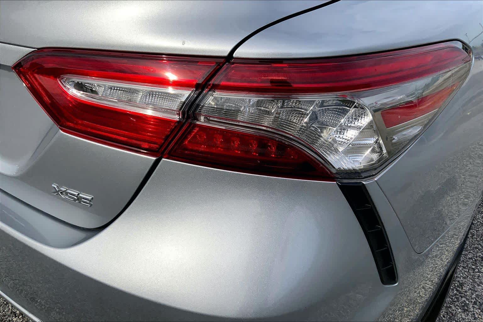2019 Toyota Camry XSE Celestial Silver/Midnight Black Metallic at AutoNation USA Katy