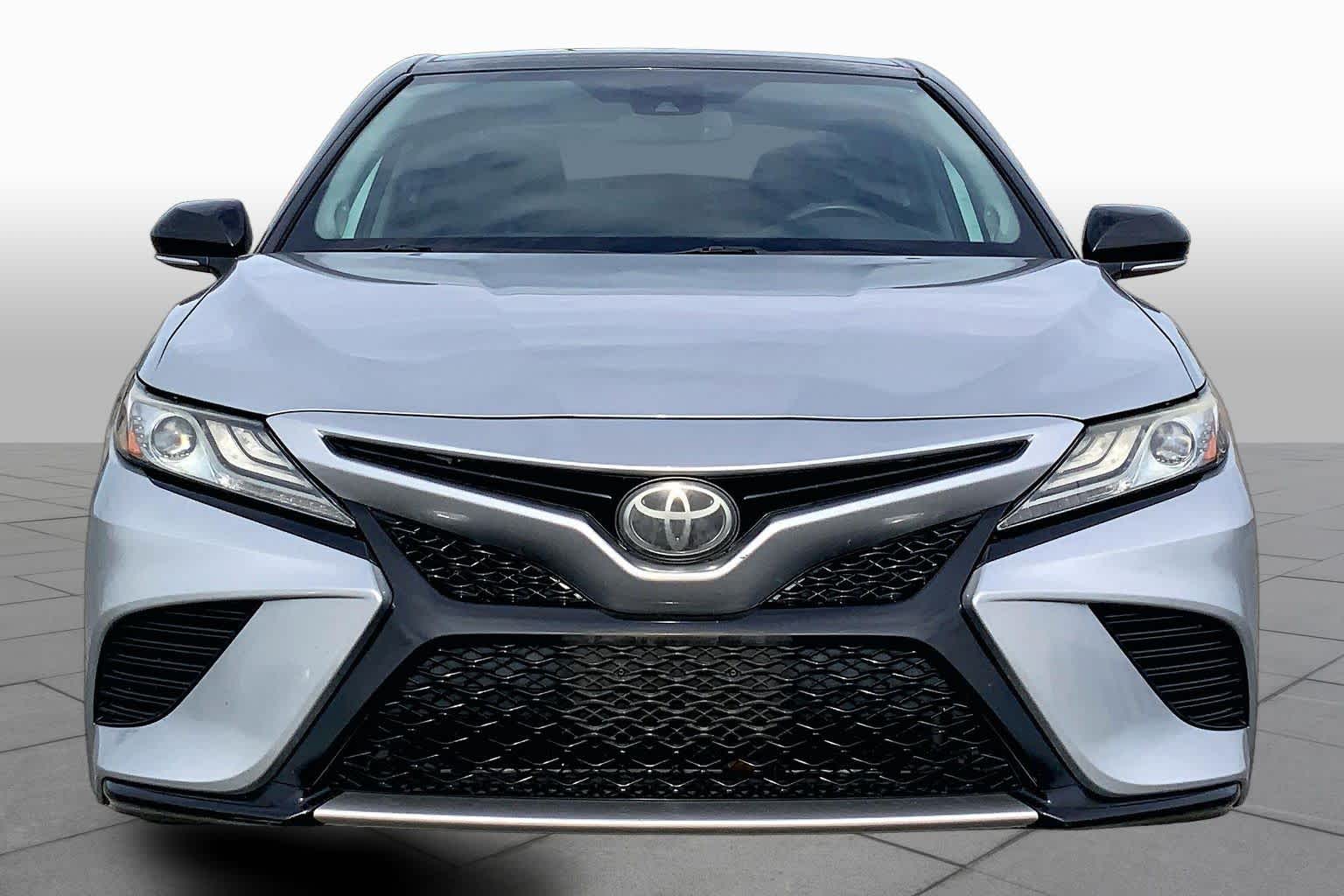 2019 Toyota Camry XSE Celestial Silver/Midnight Black Metallic at AutoNation USA Katy