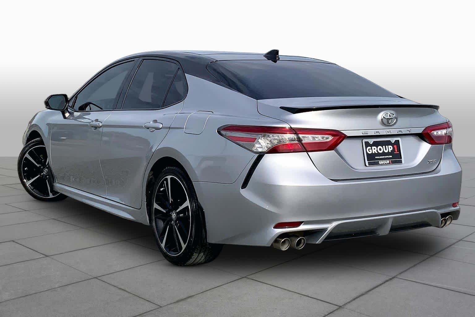 2019 Toyota Camry XSE Celestial Silver/Midnight Black Metallic at AutoNation USA Katy
