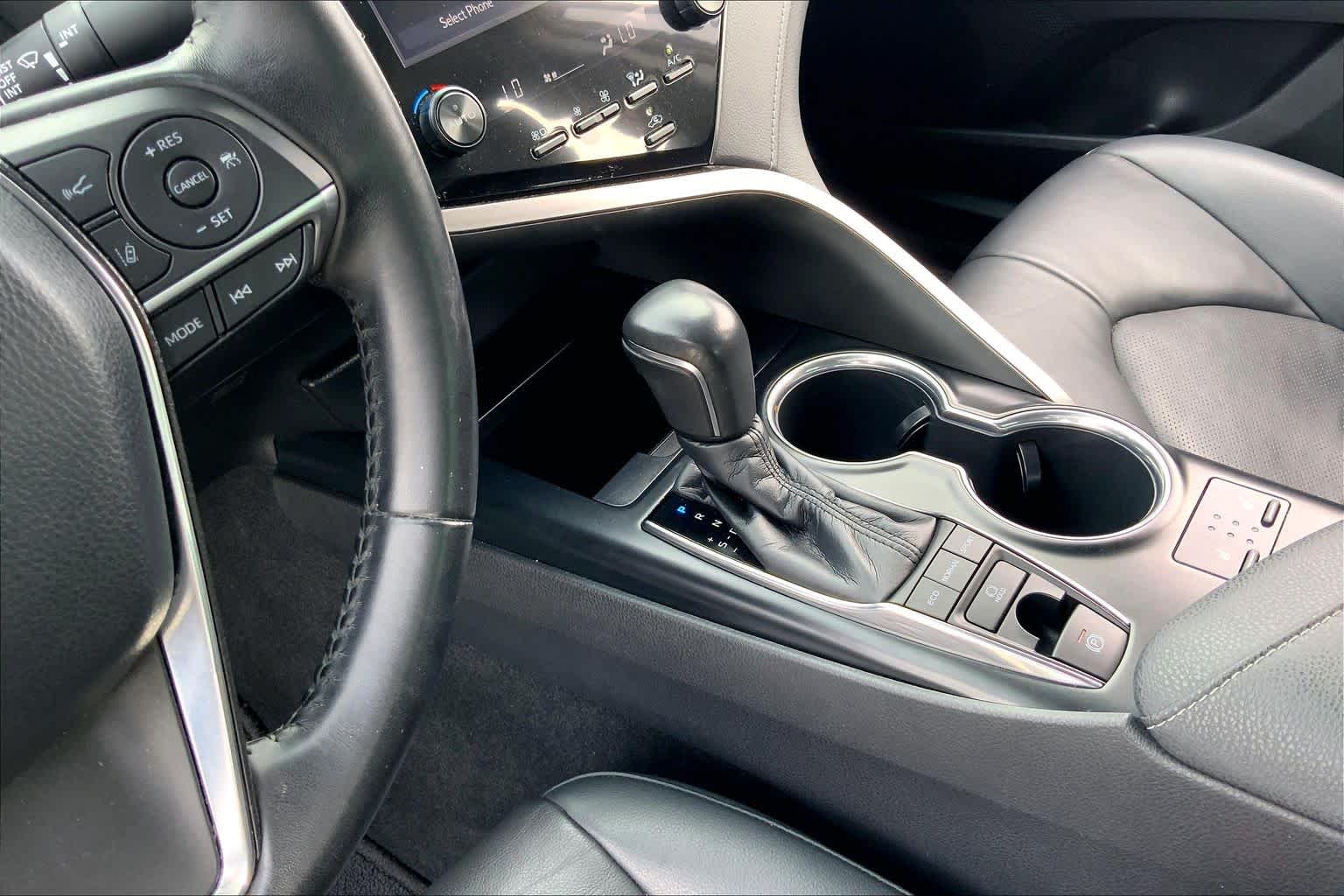 2019 Toyota Camry XSE Celestial Silver/Midnight Black Metallic at AutoNation USA Katy