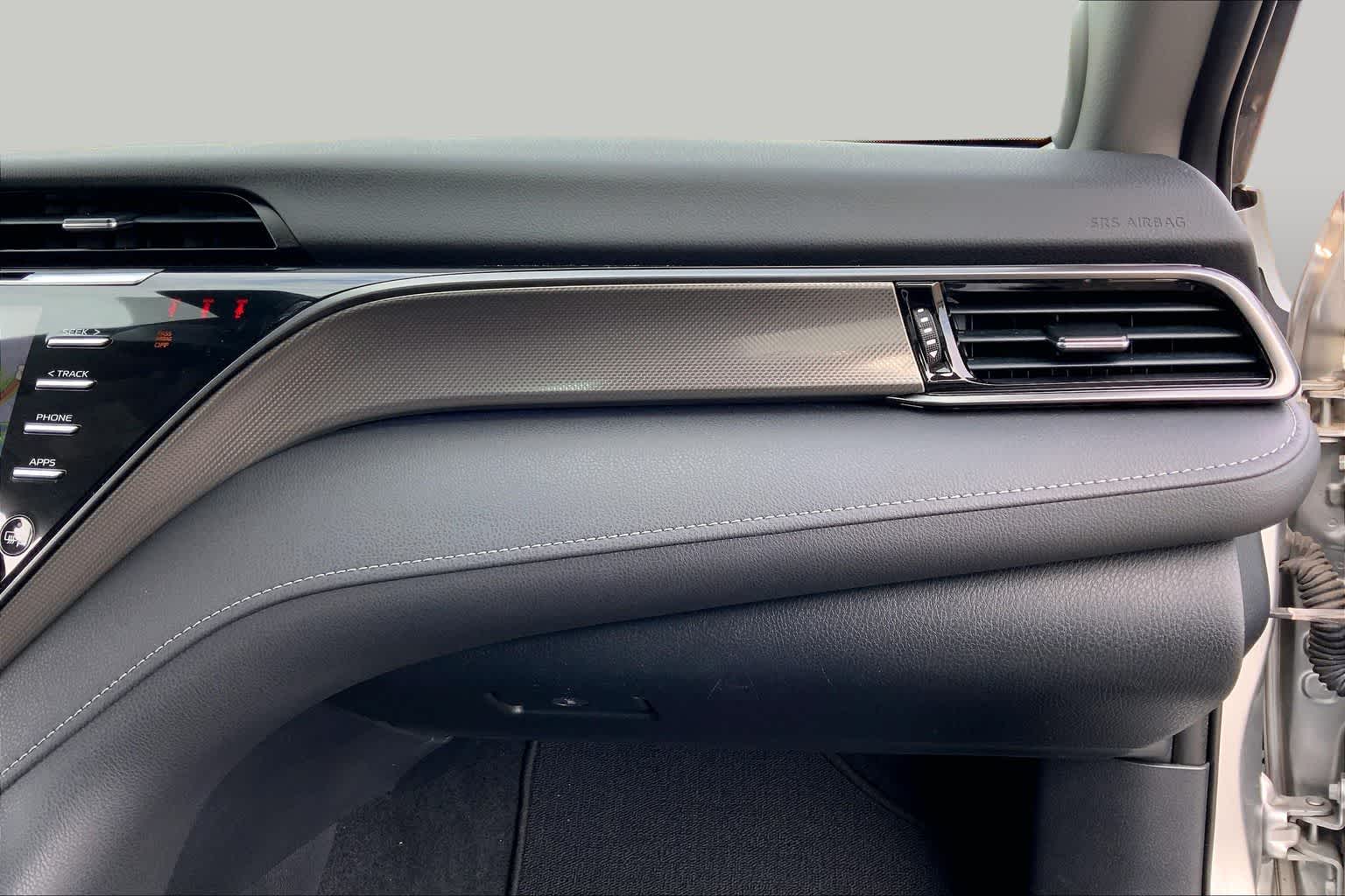 2019 Toyota Camry XSE Celestial Silver/Midnight Black Metallic at AutoNation USA Katy