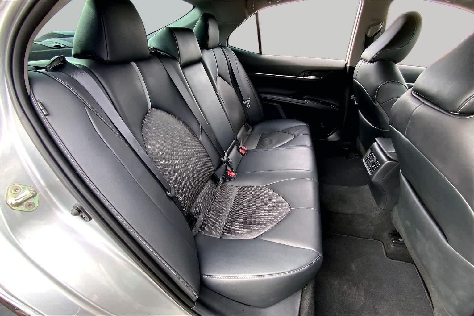 2019 Toyota Camry XSE Celestial Silver/Midnight Black Metallic at AutoNation USA Katy