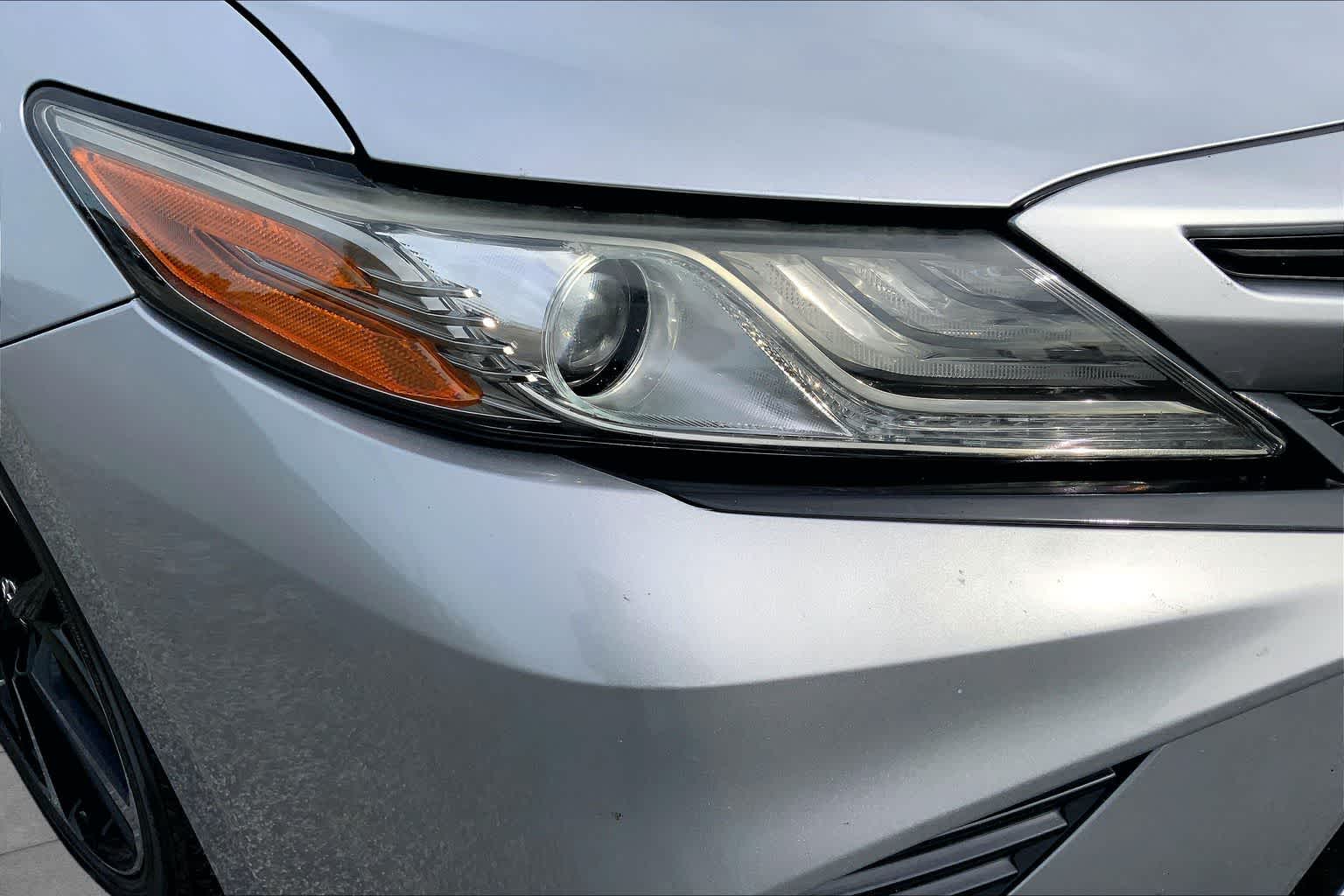 2019 Toyota Camry XSE Celestial Silver/Midnight Black Metallic at AutoNation USA Katy