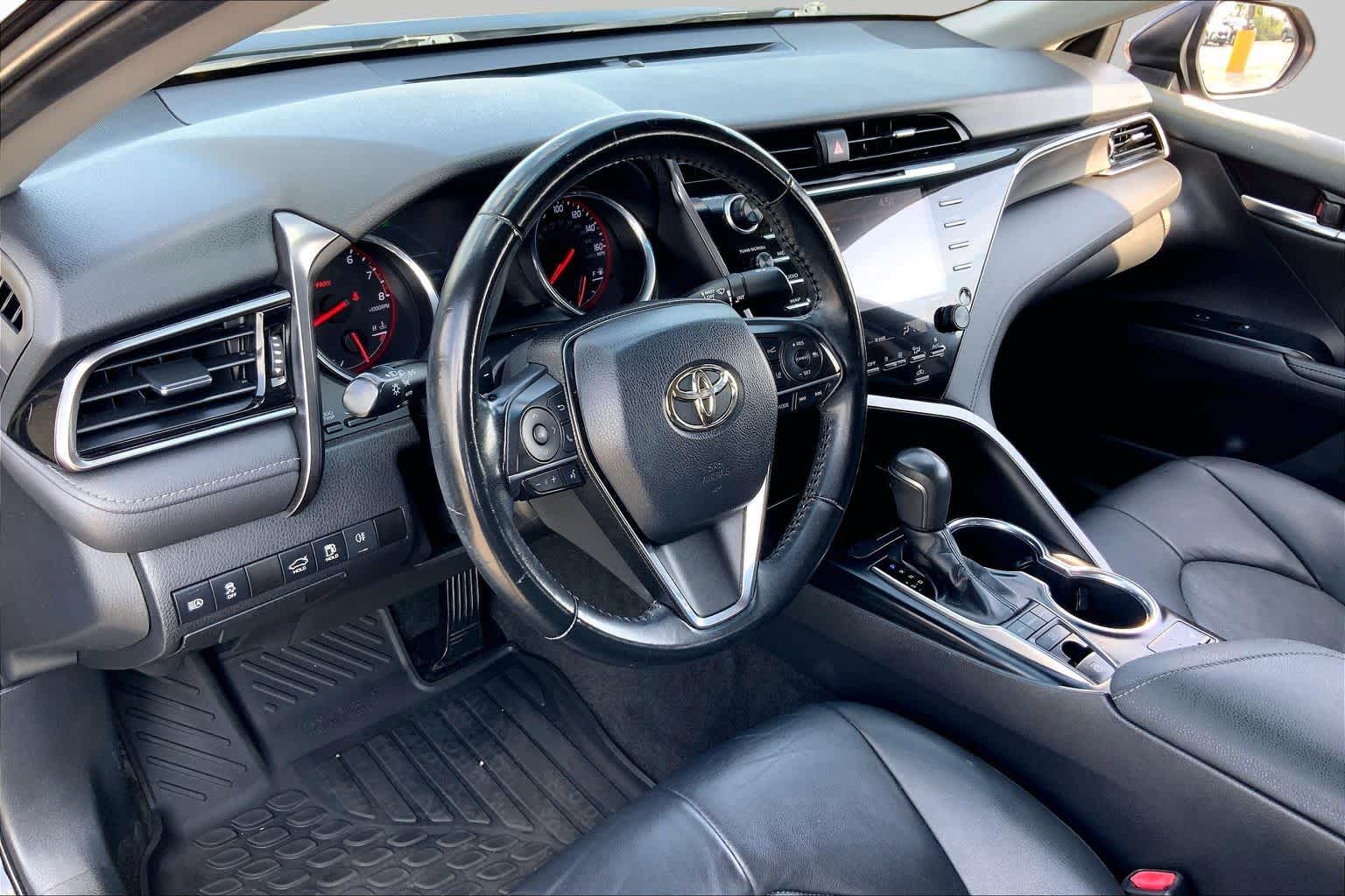 2019 Toyota Camry XSE Midnight Black Metallic at Group 1 Toyota Southwest