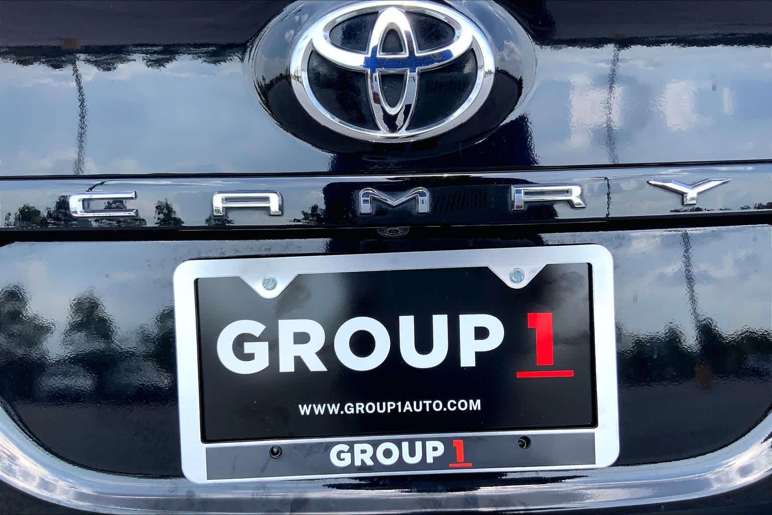 2019 Toyota Camry XSE Midnight Black Metallic at Group 1 Toyota Southwest