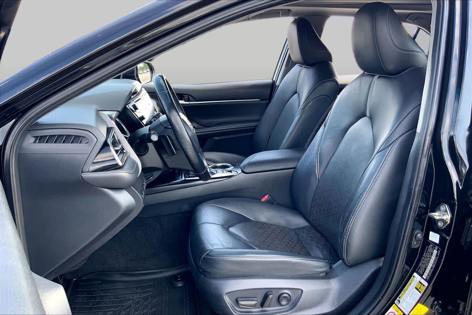 2019 Toyota Camry XSE Midnight Black Metallic at Group 1 Toyota Southwest