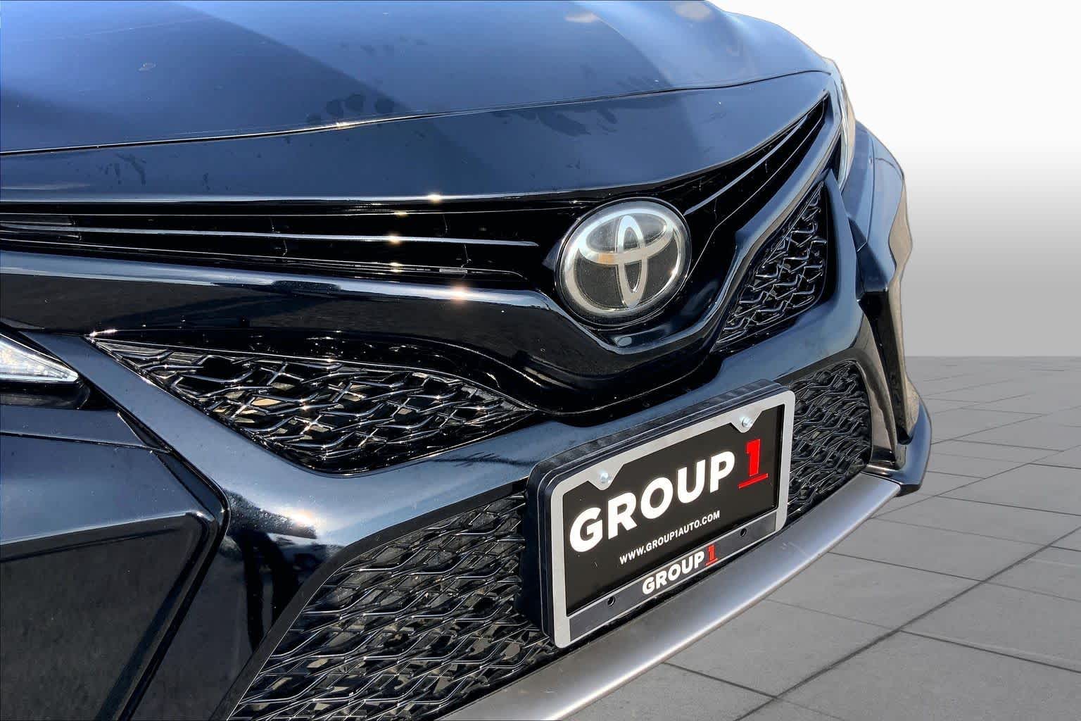 2019 Toyota Camry XSE Midnight Black Metallic at Group 1 Toyota Southwest