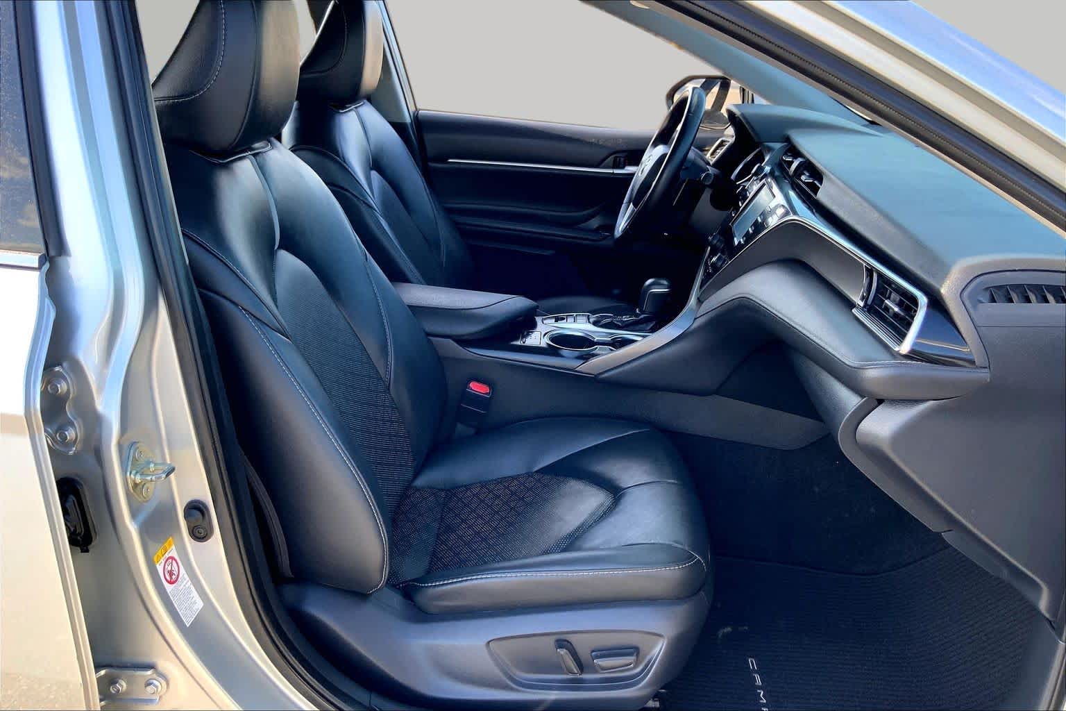 2018 Toyota Camry XSE Celestial Silver Metallic at Tomball Chrysler Dodge Jeep Ram