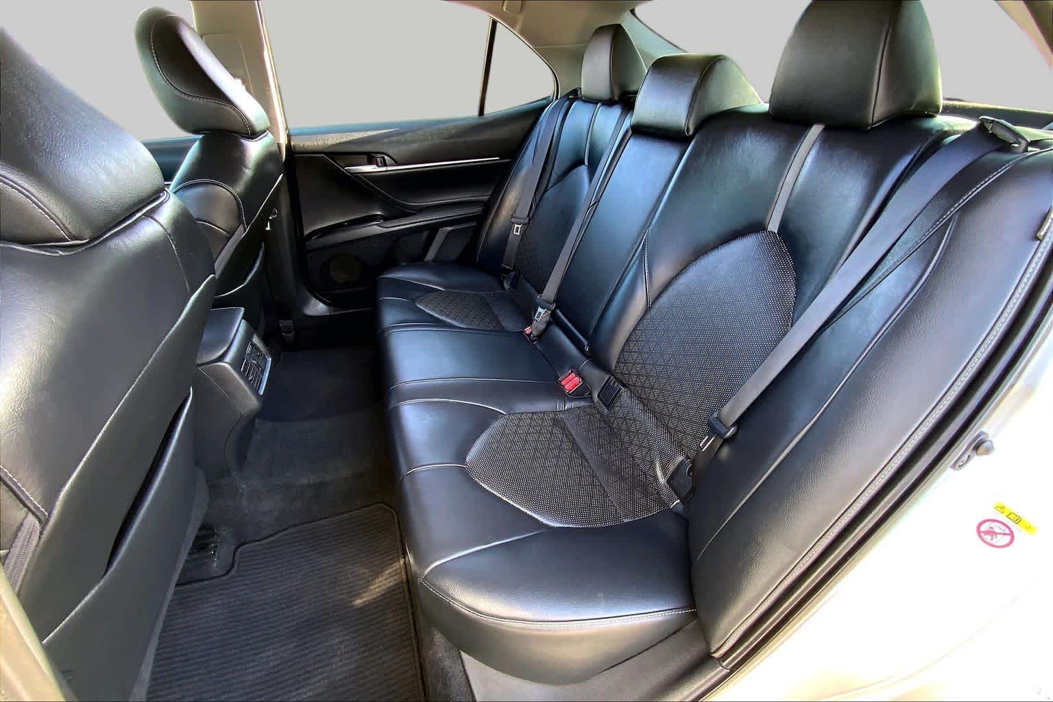 2018 Toyota Camry XSE Celestial Silver Metallic at Tomball Chrysler Dodge Jeep Ram