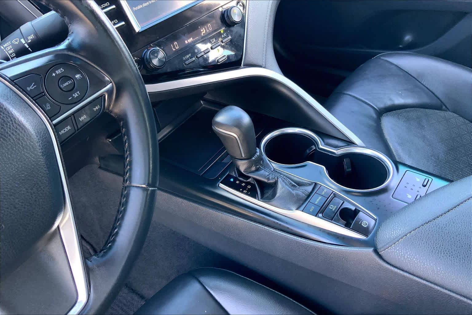 2018 Toyota Camry XSE Celestial Silver Metallic at Tomball Chrysler Dodge Jeep Ram
