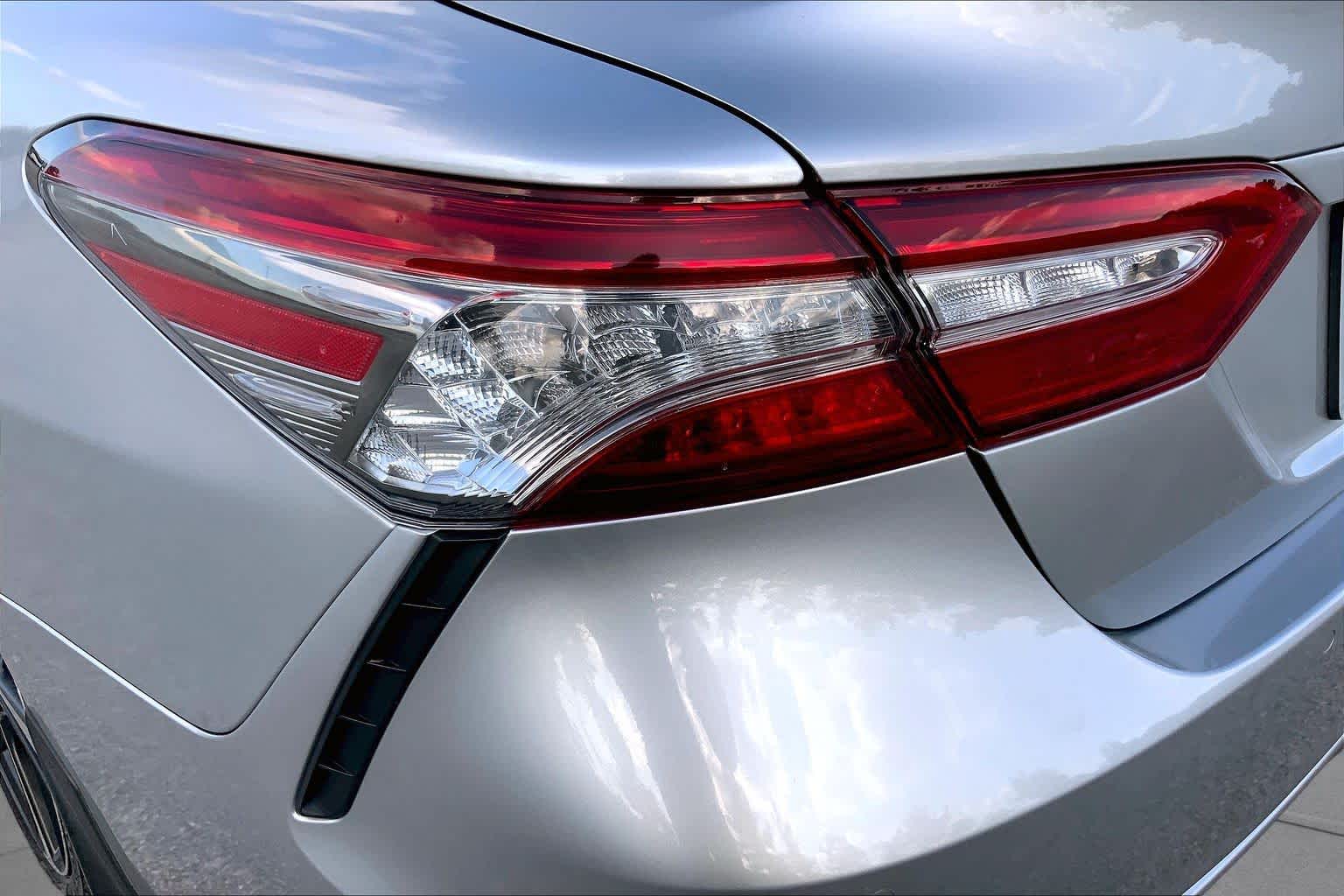 2018 Toyota Camry XSE Celestial Silver Metallic at Tomball Chrysler Dodge Jeep Ram