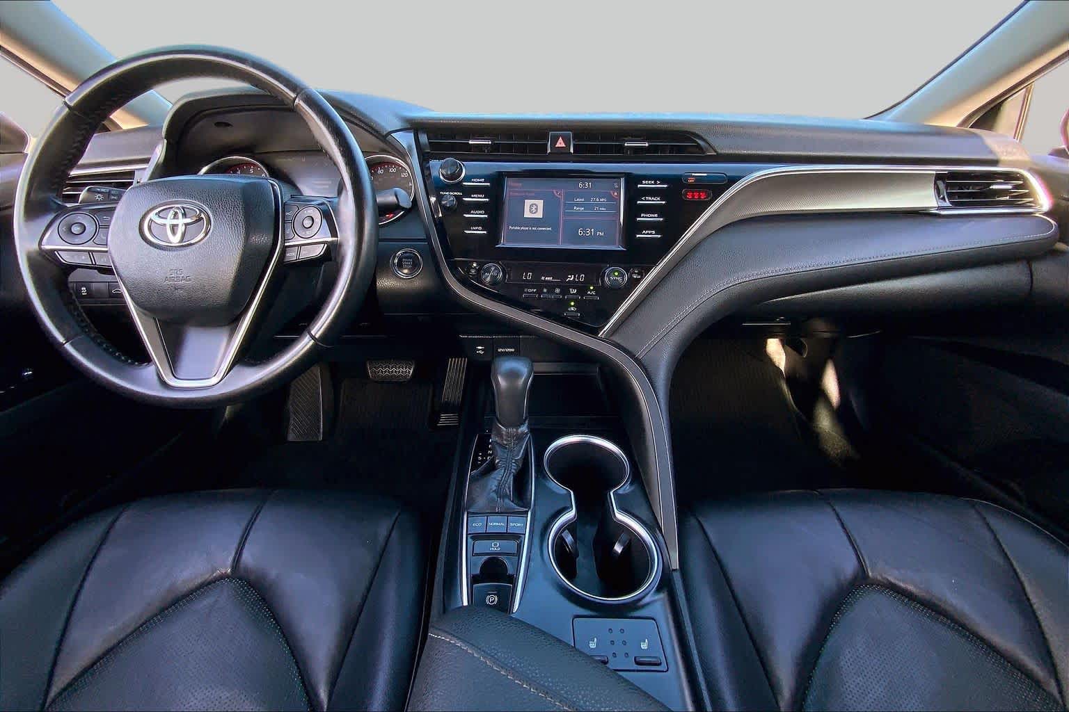 2018 Toyota Camry XSE Celestial Silver Metallic at Tomball Chrysler Dodge Jeep Ram