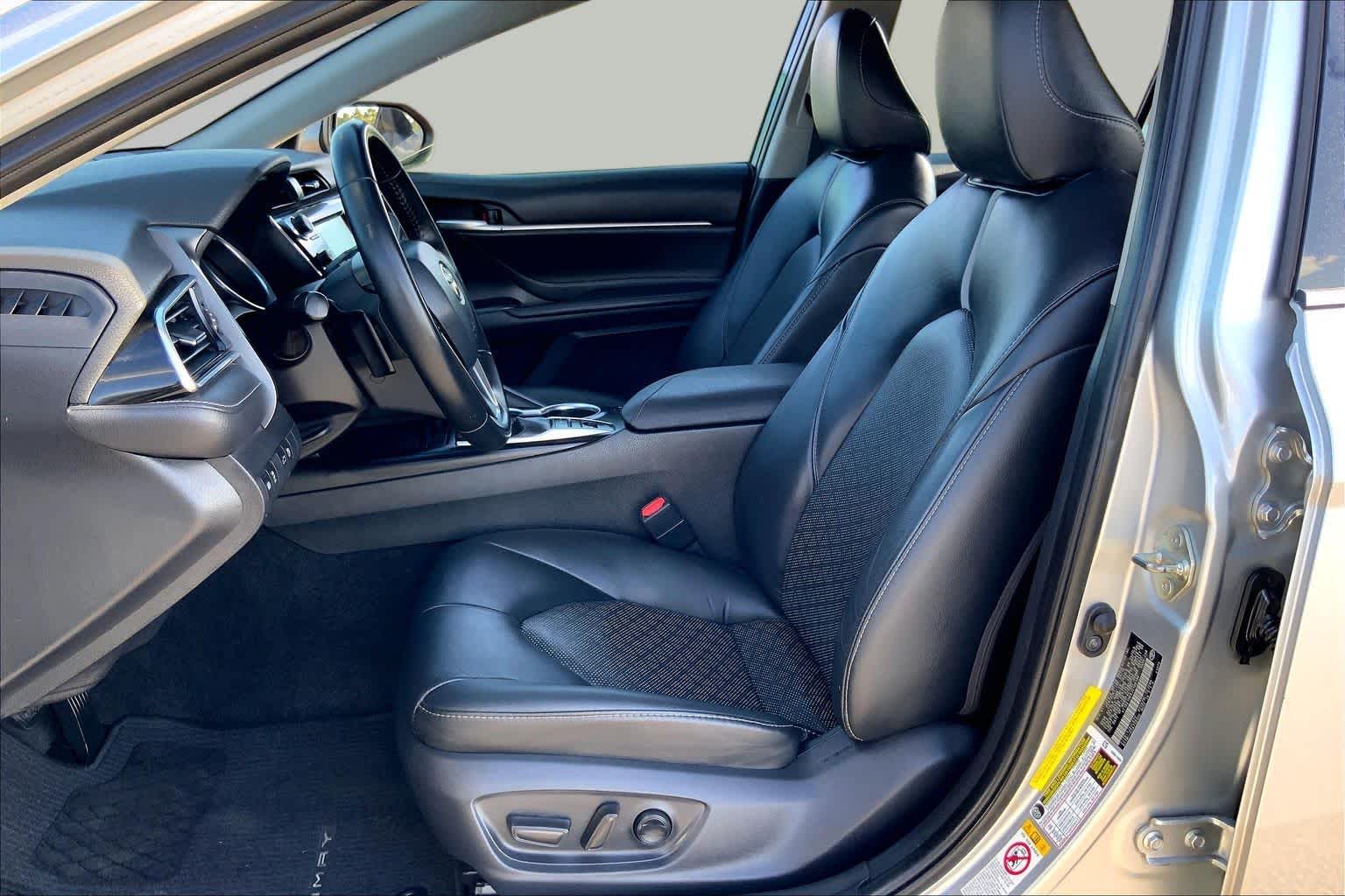 2018 Toyota Camry XSE Celestial Silver Metallic at Tomball Chrysler Dodge Jeep Ram
