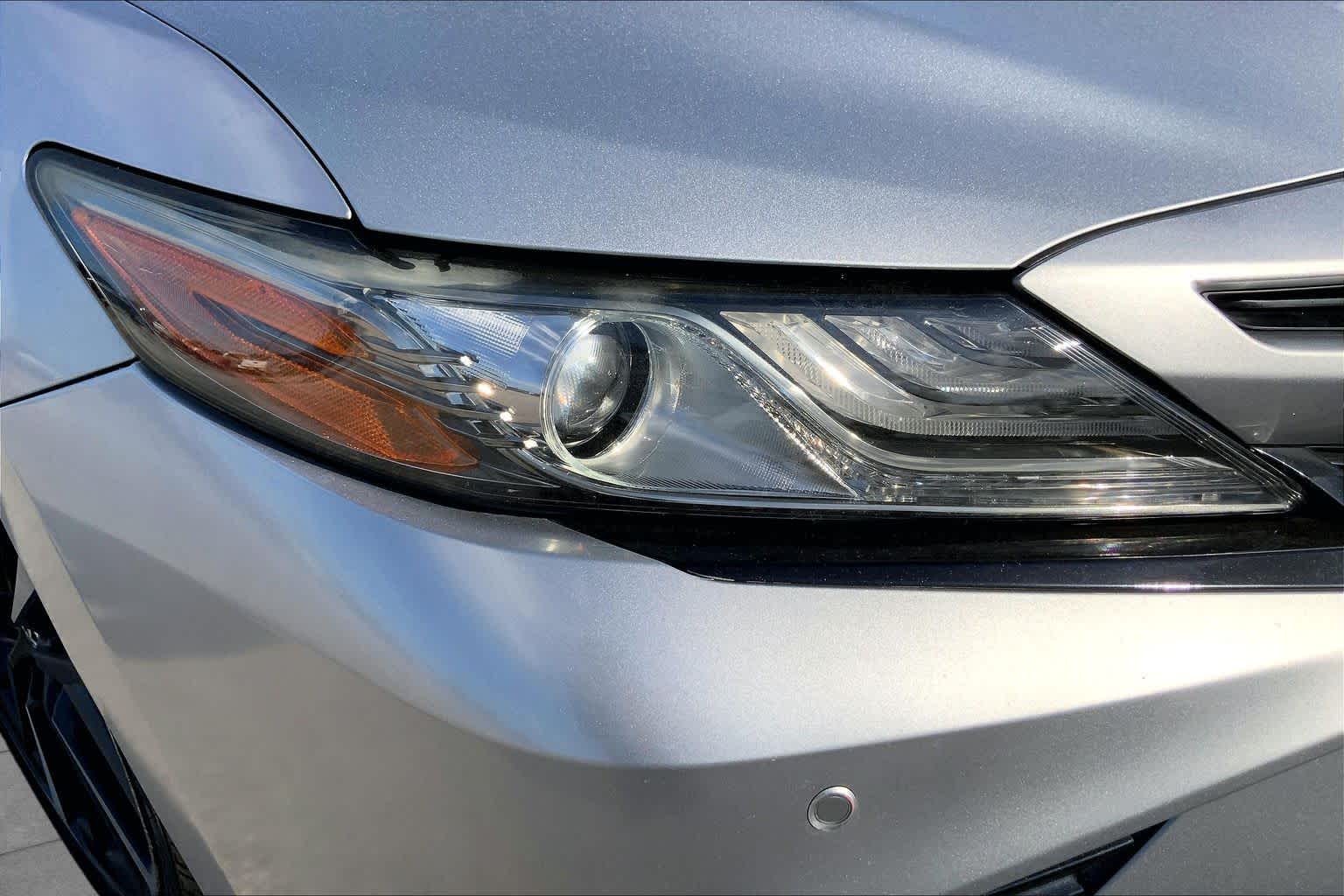 2018 Toyota Camry XSE Celestial Silver Metallic at Tomball Chrysler Dodge Jeep Ram