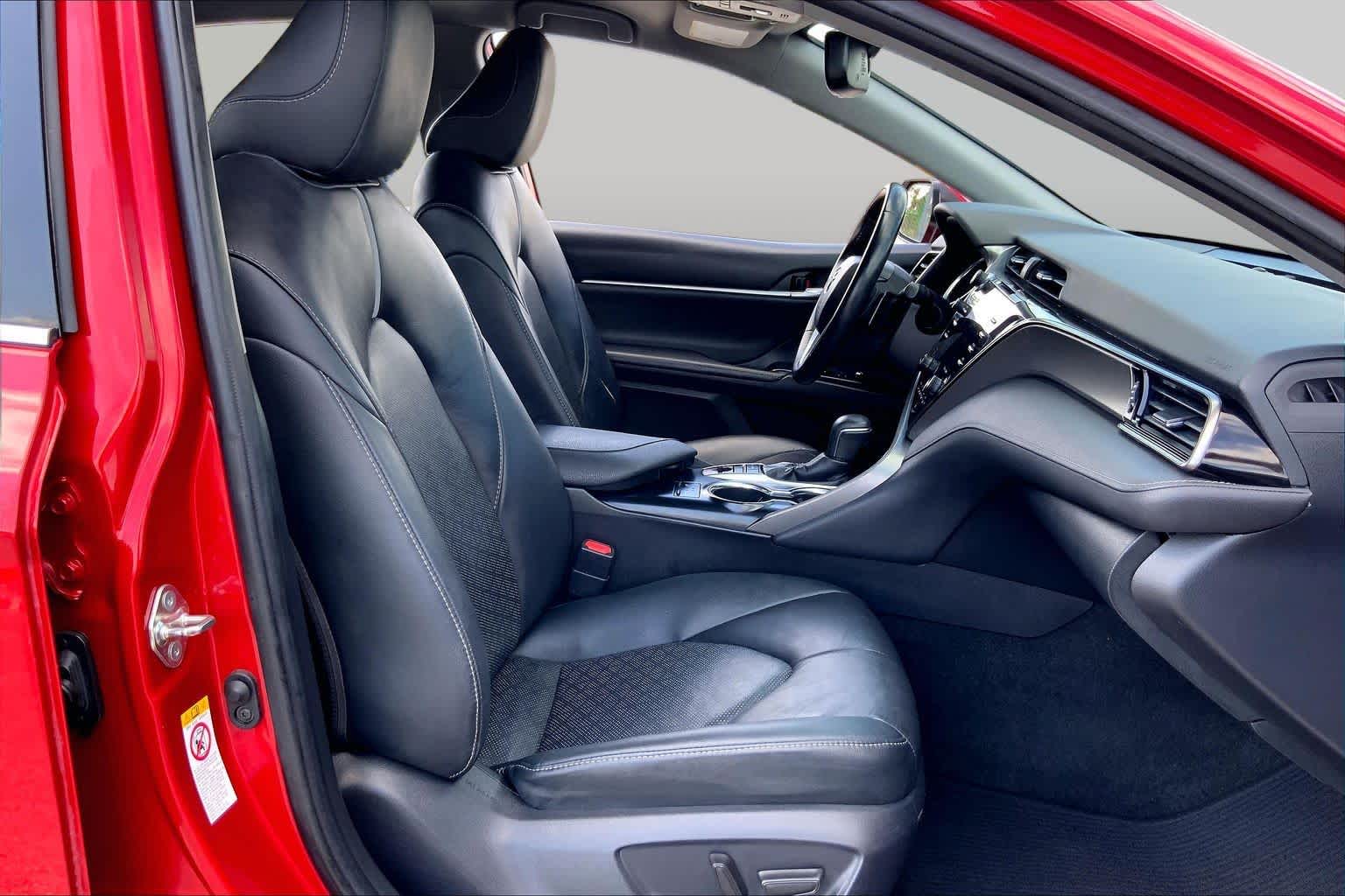 2019 Toyota Camry XSE Supersonic Red at Group 1 Toyota Southwest