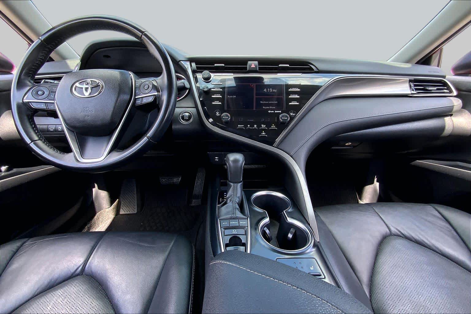 2019 Toyota Camry XSE Supersonic Red at Group 1 Toyota Southwest