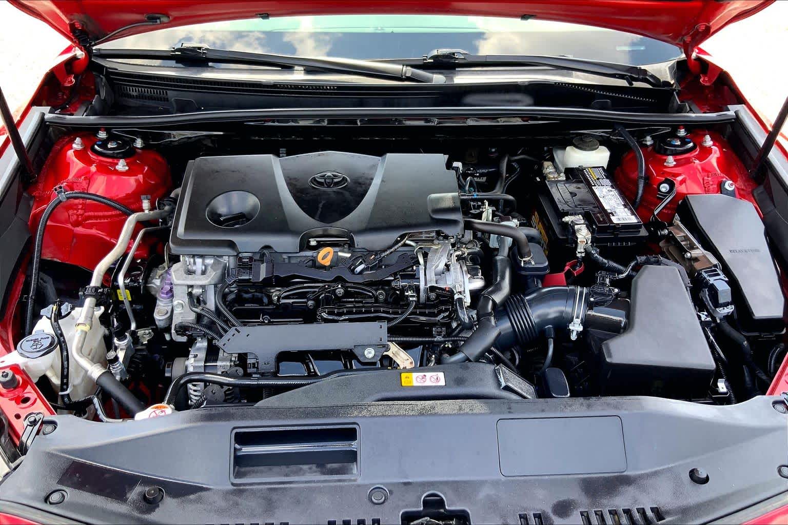 2019 Toyota Camry XSE Supersonic Red at Group 1 Toyota Southwest