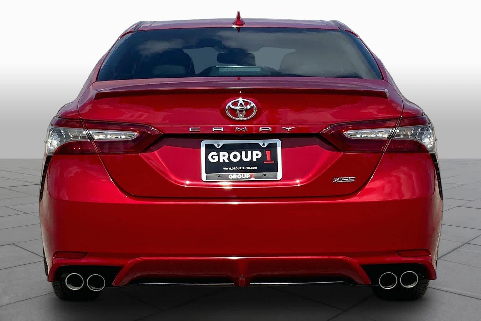 2019 Toyota Camry XSE Supersonic Red at Group 1 Toyota Southwest