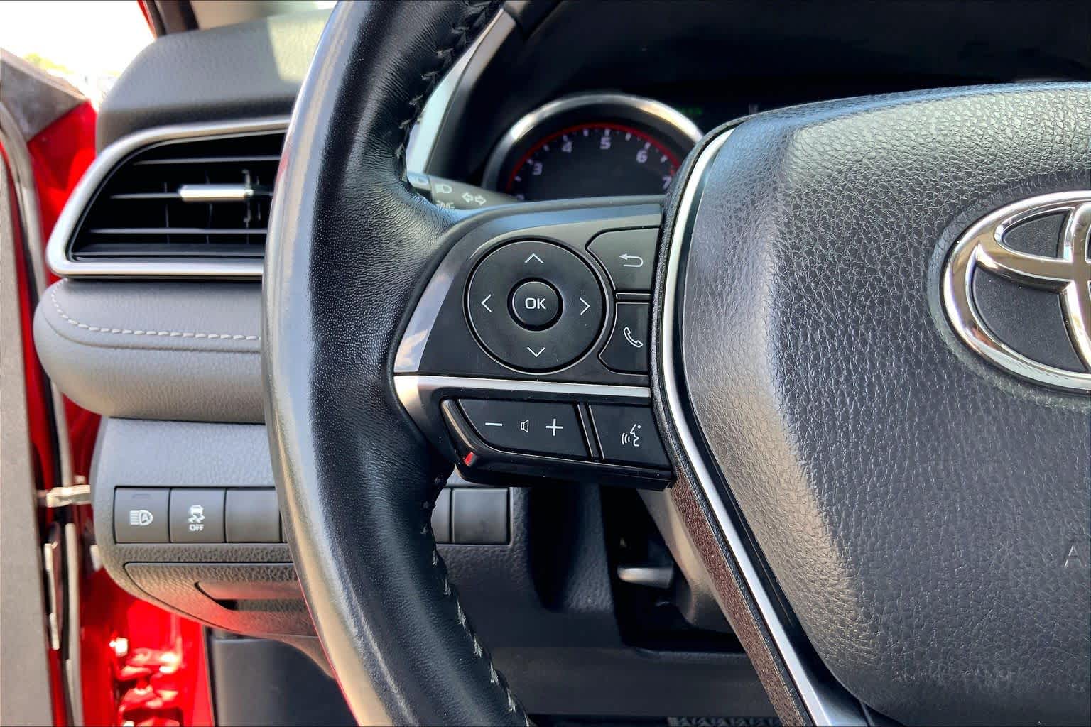 2019 Toyota Camry XSE Supersonic Red at Group 1 Toyota Southwest