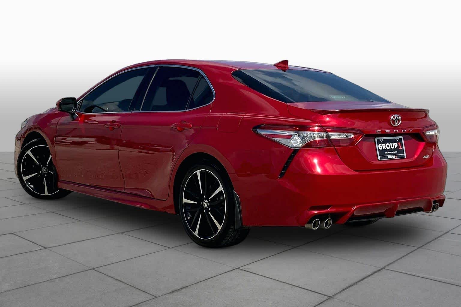 2019 Toyota Camry XSE Supersonic Red at Group 1 Toyota Southwest