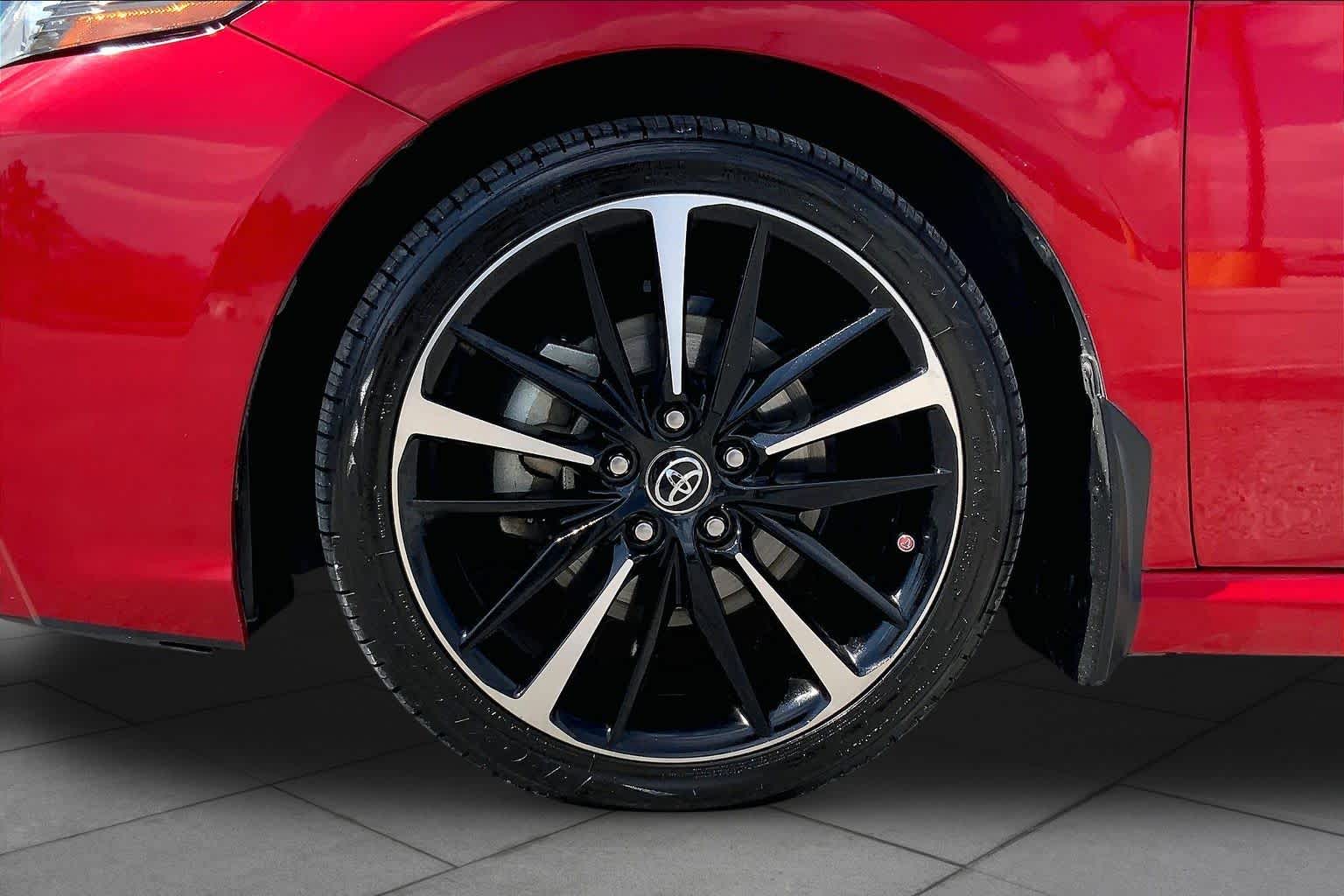 2019 Toyota Camry XSE Supersonic Red at Group 1 Toyota Southwest