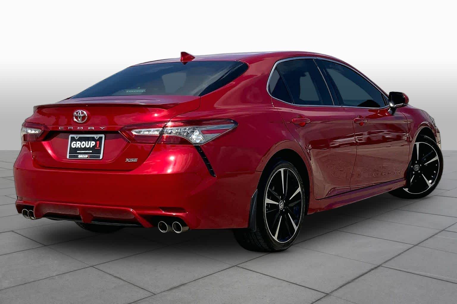 2019 Toyota Camry XSE Supersonic Red at Group 1 Toyota Southwest