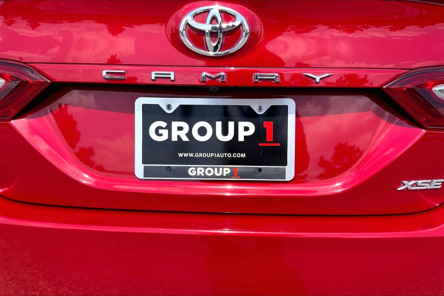 2019 Toyota Camry XSE Supersonic Red at Group 1 Toyota Southwest