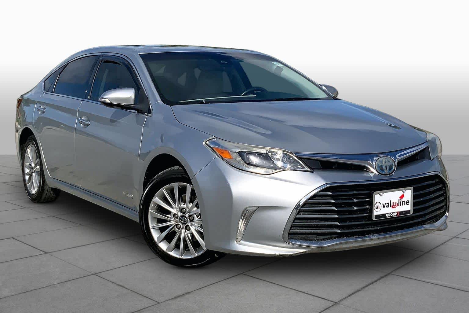 2018 Toyota Avalon Hybrid Limited Celestial Silver Metallic at Group 1 GMC Buick South