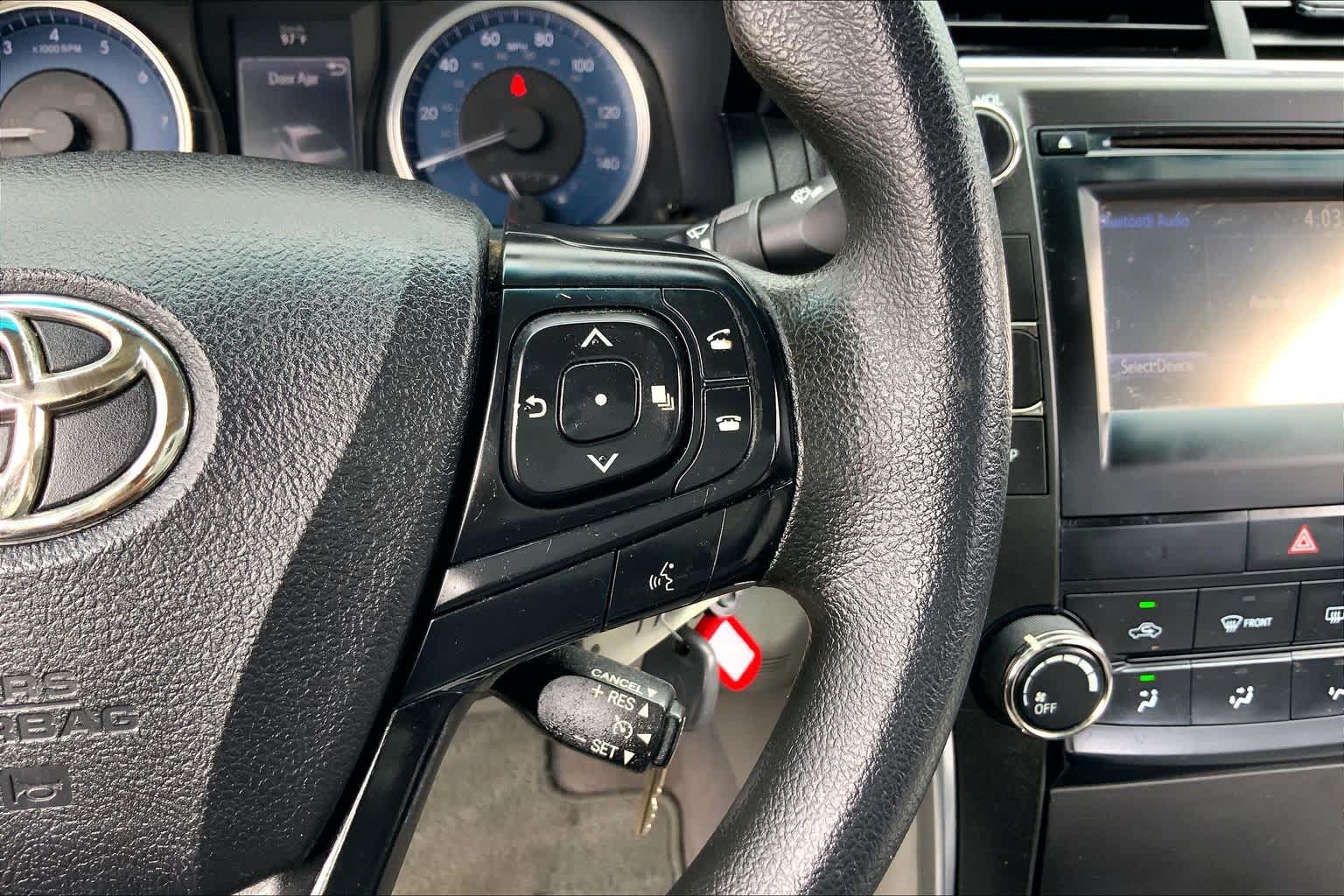 2017 Toyota Camry LE Cosmic Gray Mica at Group 1 Toyota Southwest