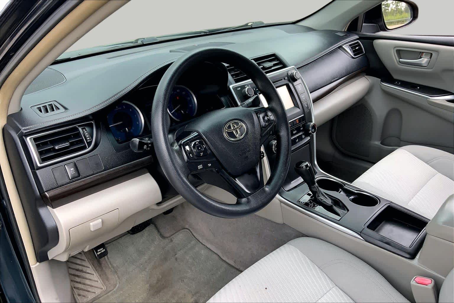 2017 Toyota Camry LE Cosmic Gray Mica at Group 1 Toyota Southwest