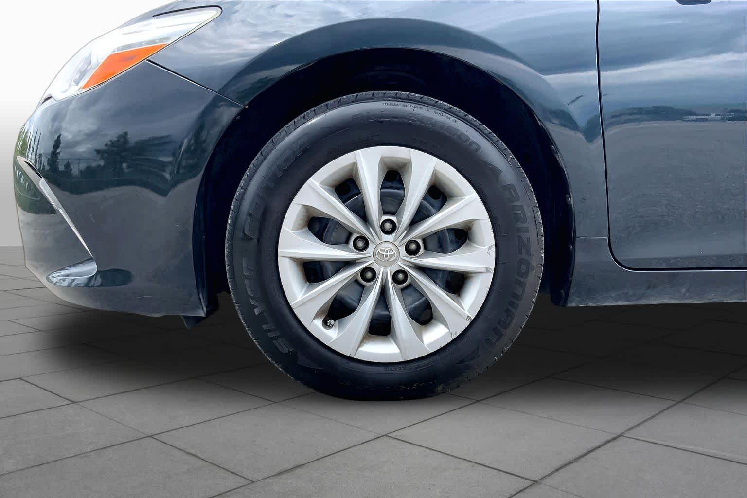 2017 Toyota Camry LE Cosmic Gray Mica at Group 1 Toyota Southwest