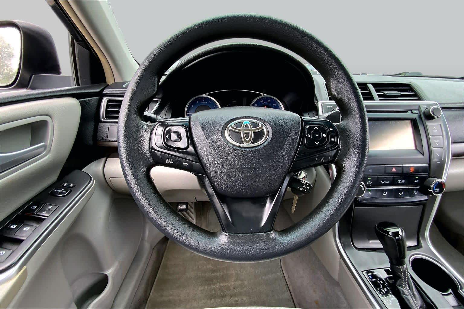 2017 Toyota Camry LE Cosmic Gray Mica at Group 1 Toyota Southwest