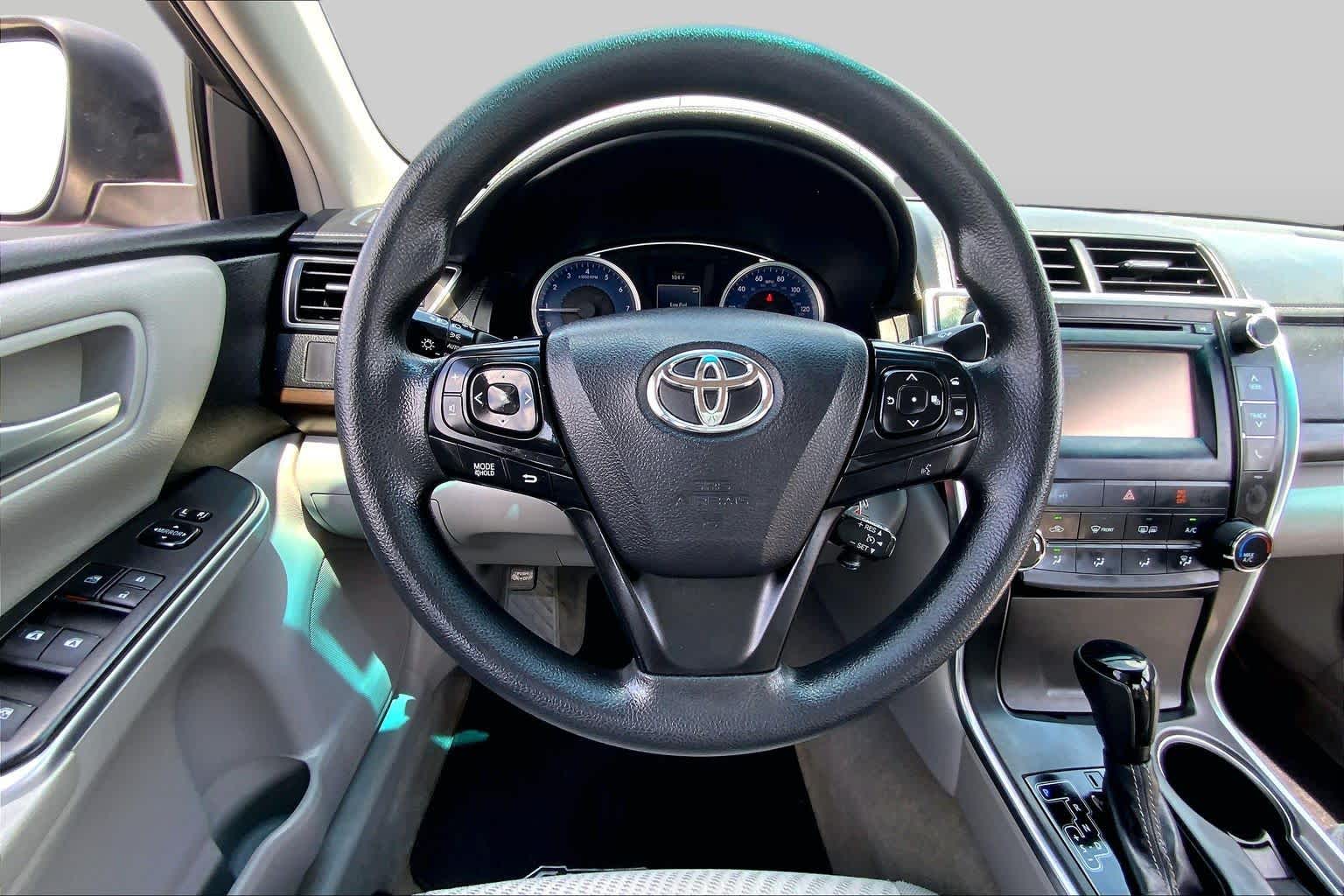 2016 Toyota Camry LE Parisian Night Pearl at Group 1 Toyota Southwest