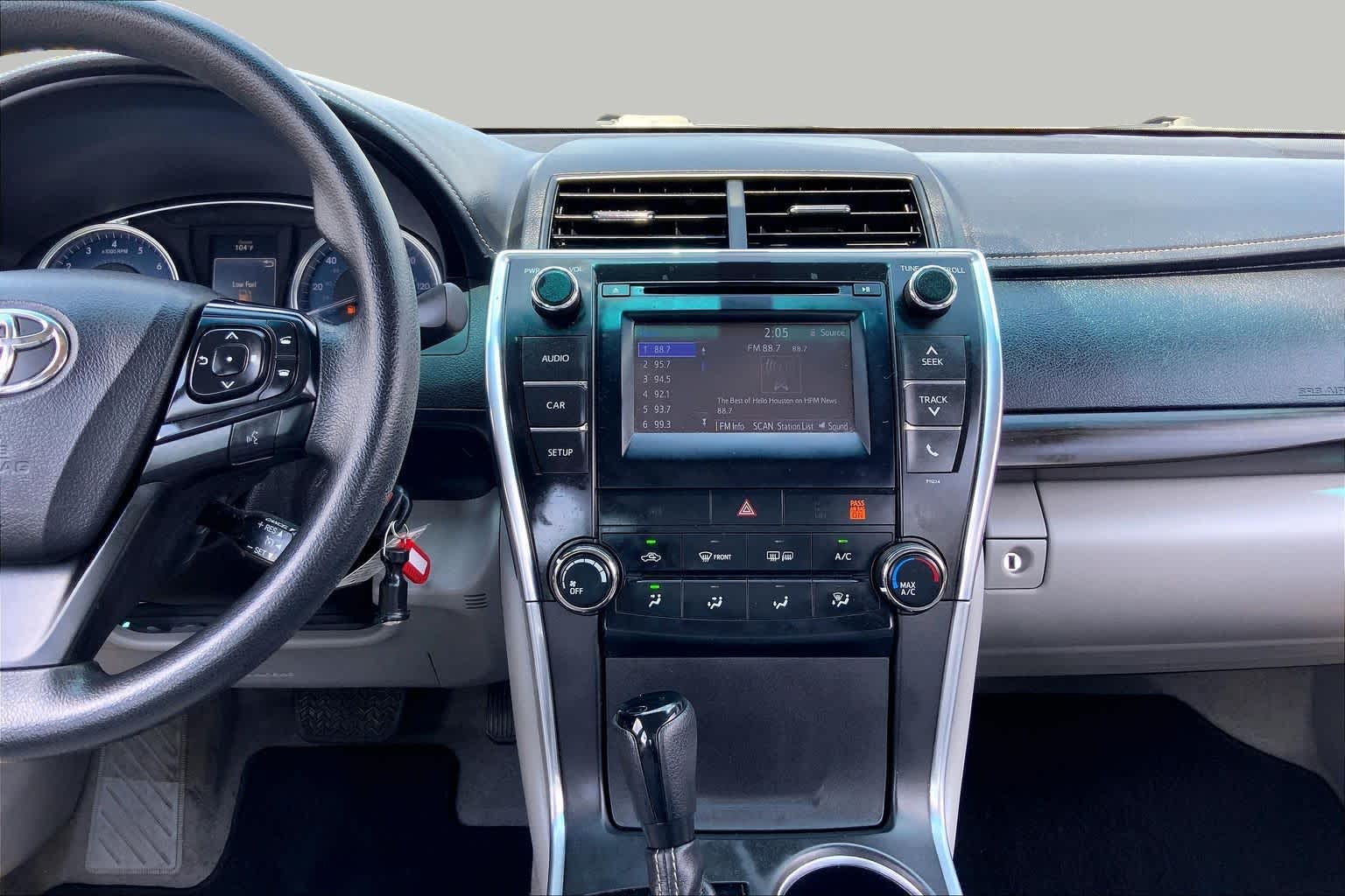 2016 Toyota Camry LE Parisian Night Pearl at Group 1 Toyota Southwest