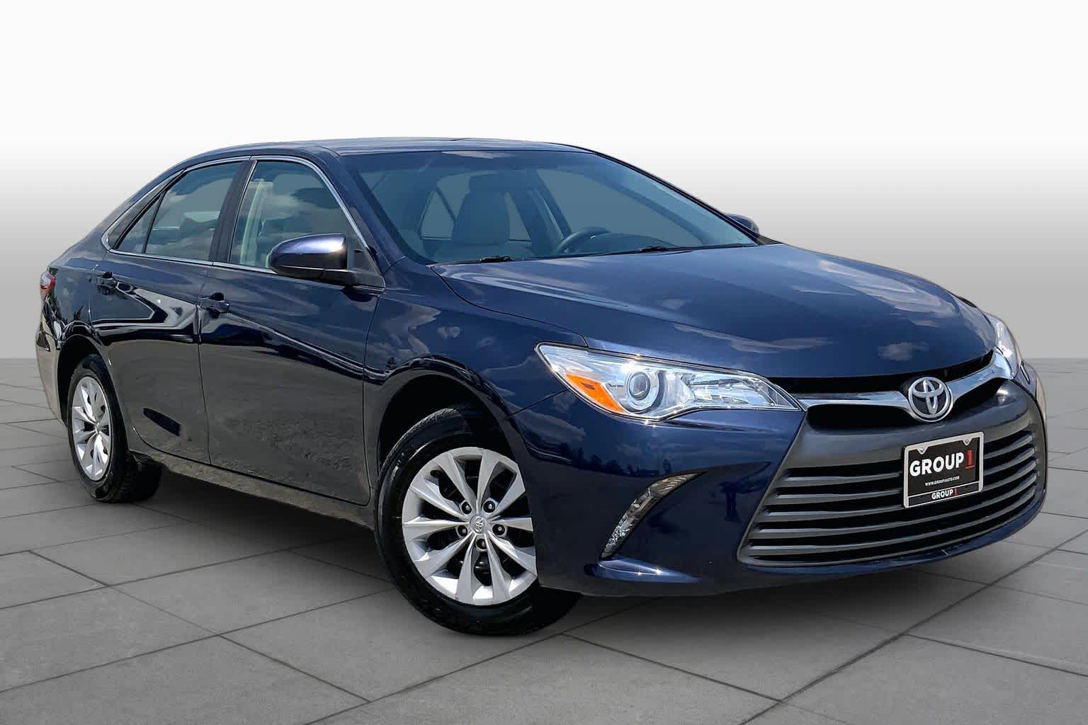 2016 Toyota Camry LE Parisian Night Pearl at Group 1 Toyota Southwest