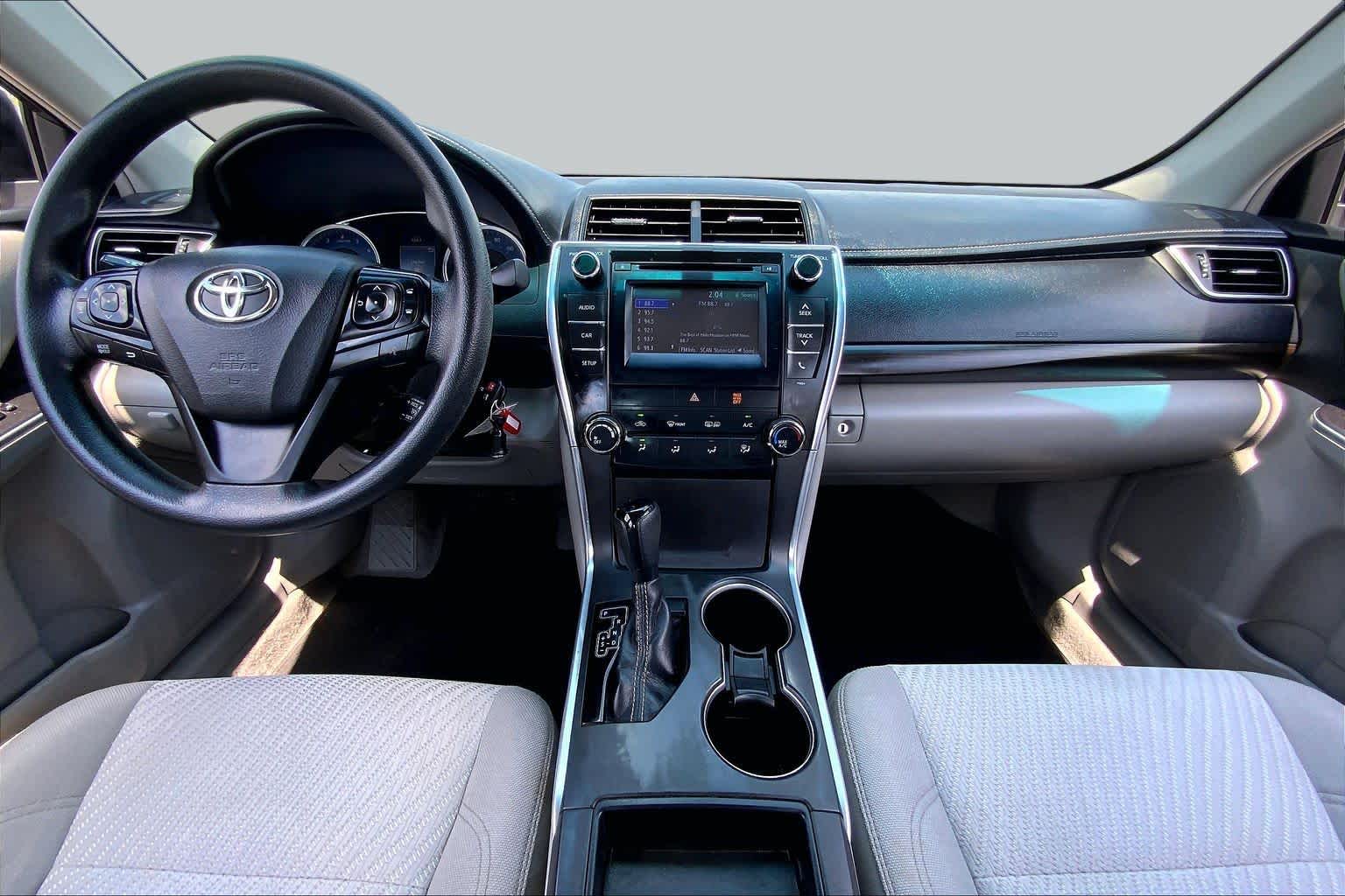 2016 Toyota Camry LE Parisian Night Pearl at Group 1 Toyota Southwest