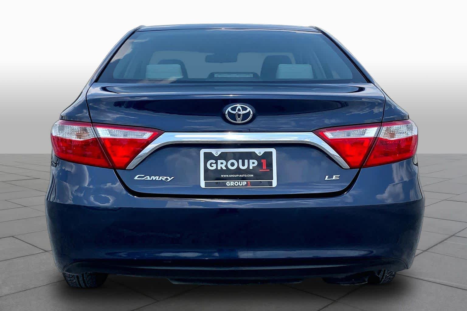 2016 Toyota Camry LE Parisian Night Pearl at Group 1 Toyota Southwest