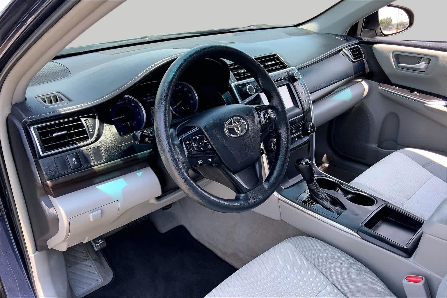 2016 Toyota Camry LE Parisian Night Pearl at Group 1 Toyota Southwest