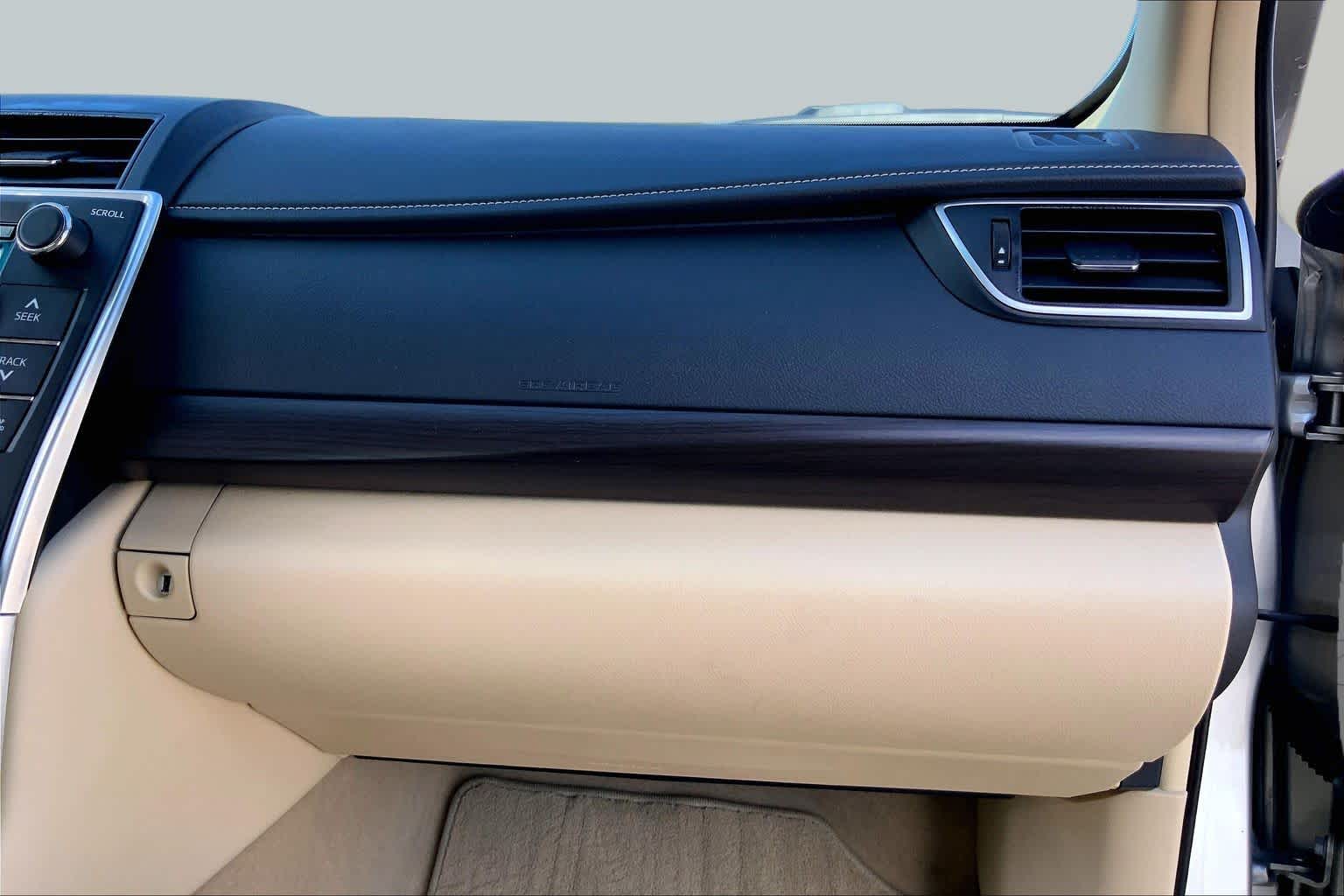 2017 Toyota Camry XLE Creme Brulee Mica at Group 1 Toyota Southwest