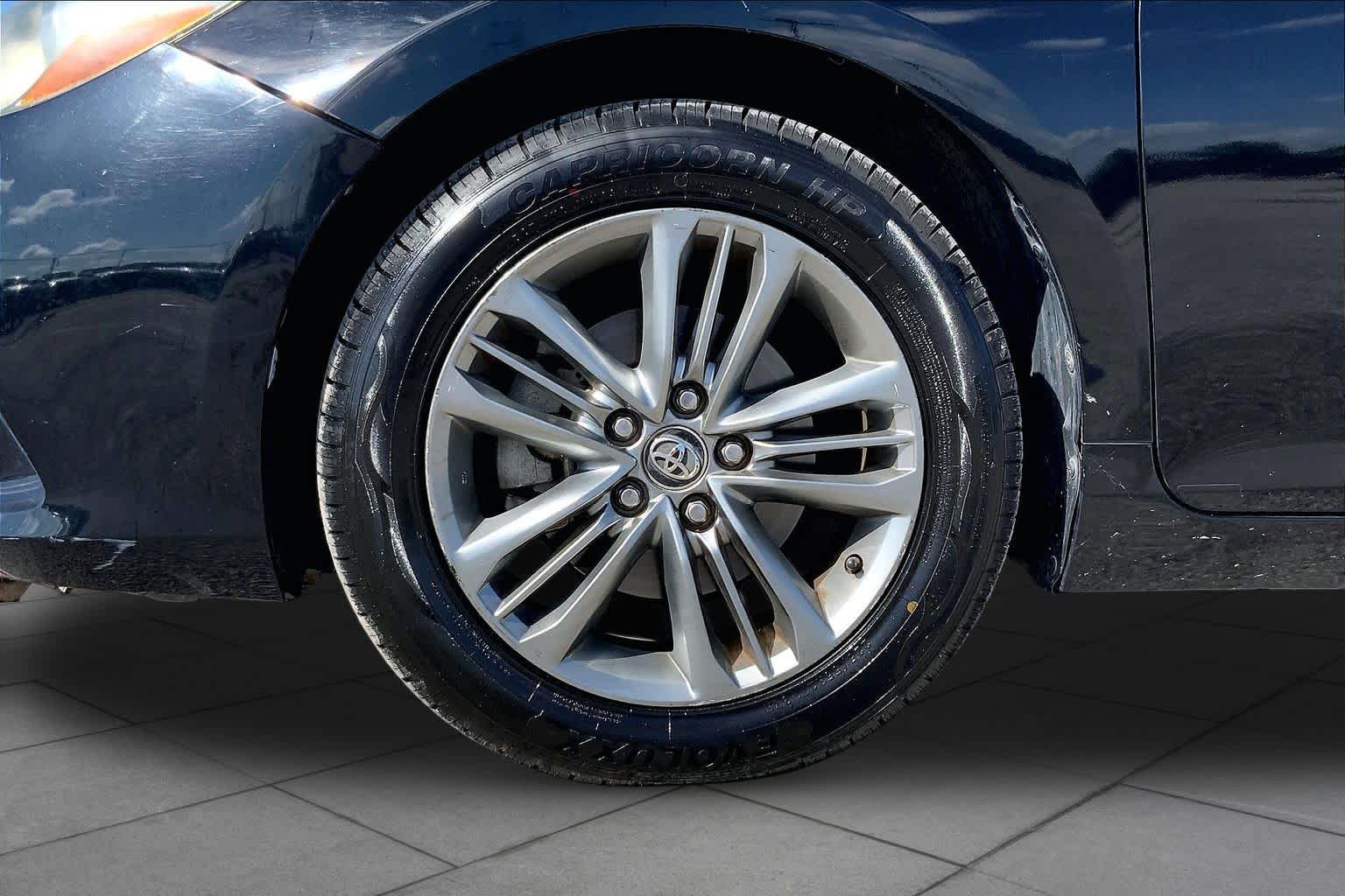 2017 Toyota Camry SE Midnight Black Metallic at Group 1 Toyota Southwest