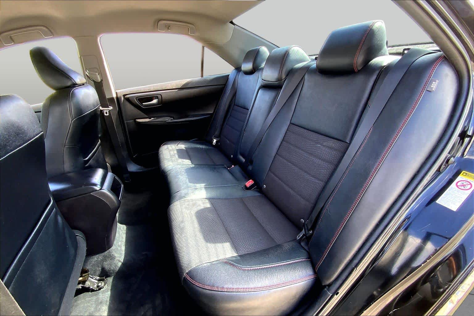 2017 Toyota Camry SE Midnight Black Metallic at Group 1 Toyota Southwest