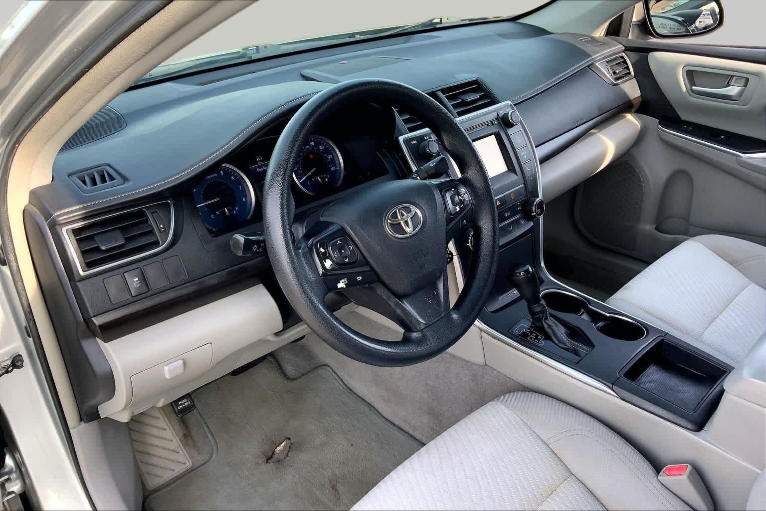2017 Toyota Camry LE Celestial Silver Metallic at Group 1 Toyota Southwest