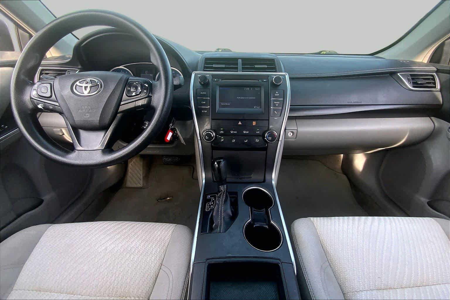 2017 Toyota Camry LE Celestial Silver Metallic at Group 1 Toyota Southwest