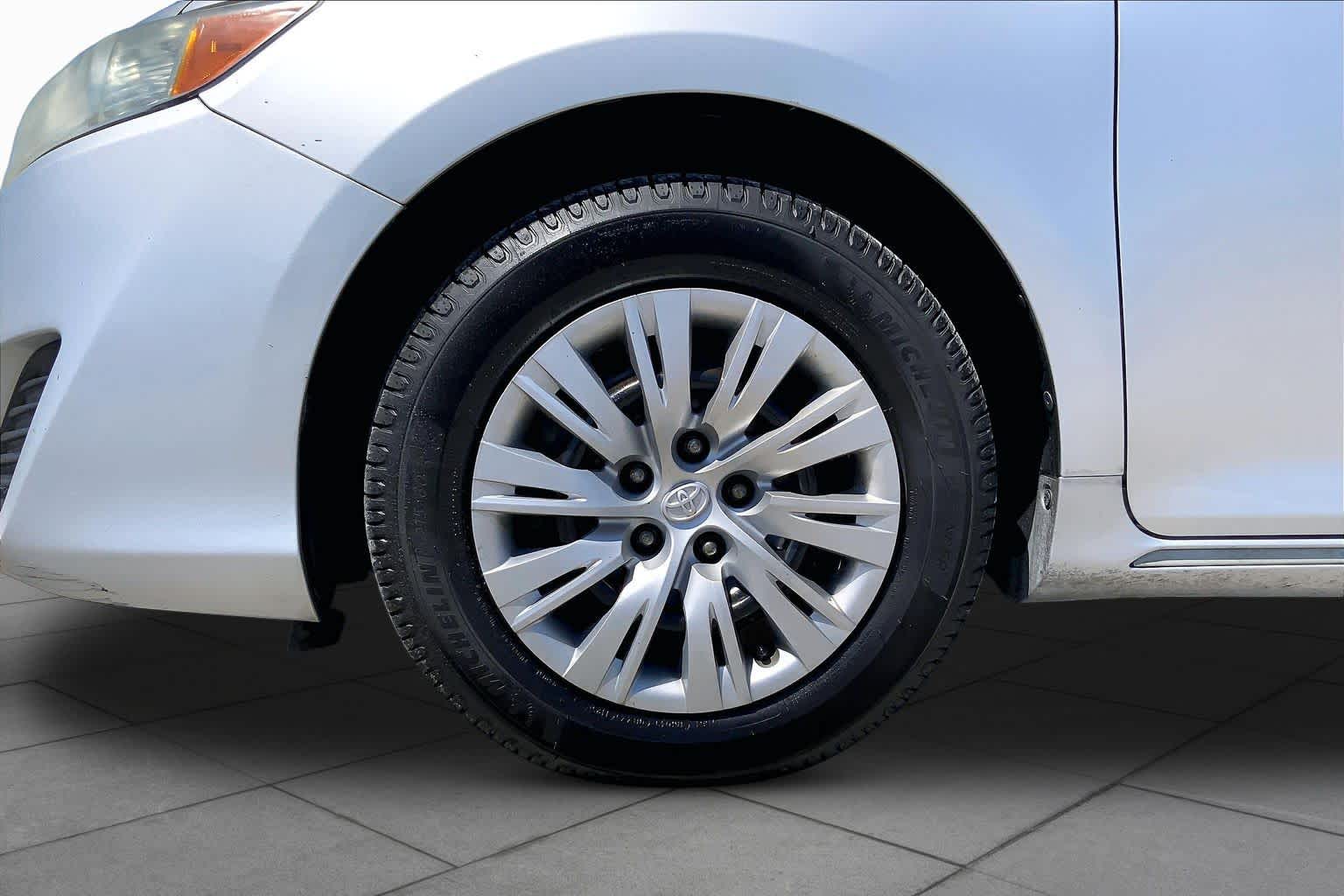 2012 Toyota Camry LE Classic Silver Metallic at Friendly Ford Crosby