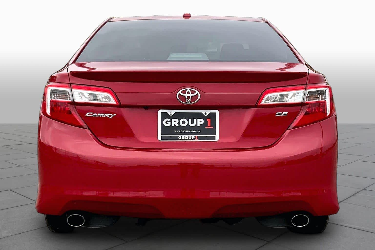 2014 Toyota Camry SE Barcelona Red Metallic at Lexus Southwest Houston